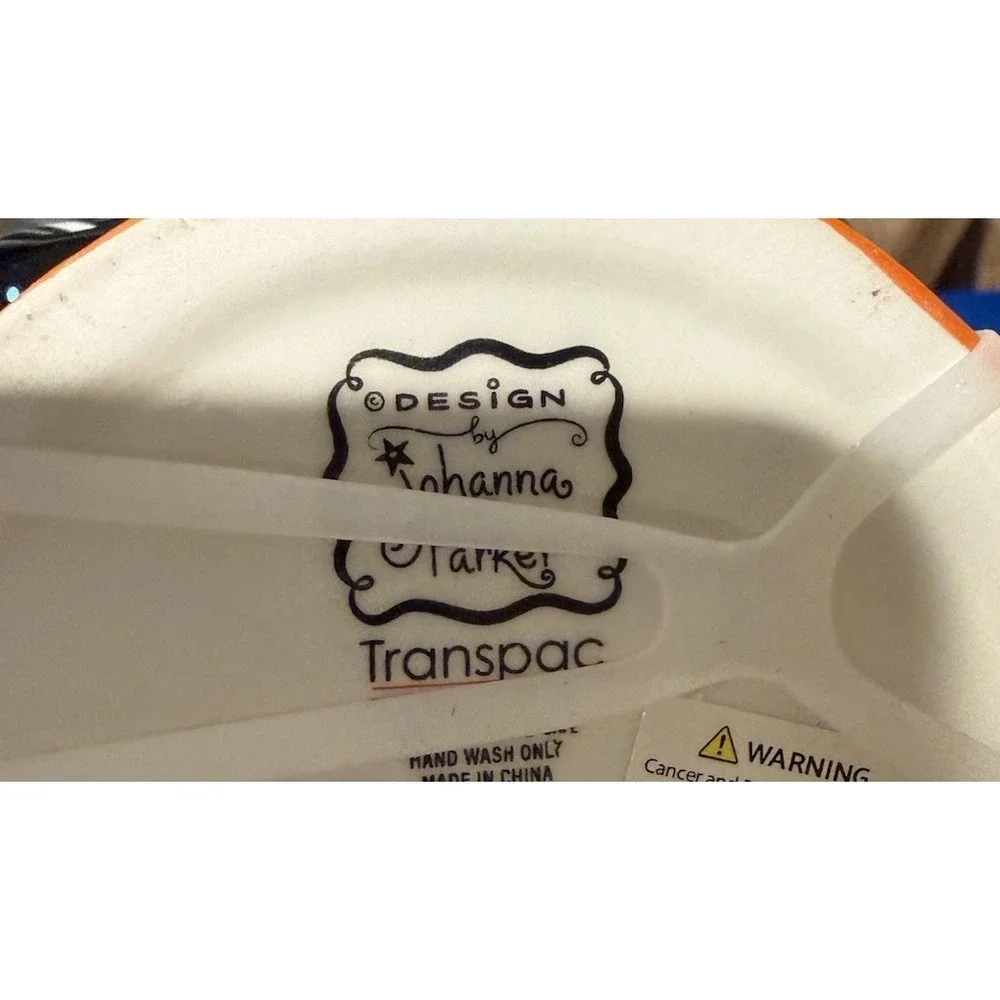 Johanna Parker Retro  Whimsical Black Cat Halloween Candy Bowl / Spoon  ~ NEW